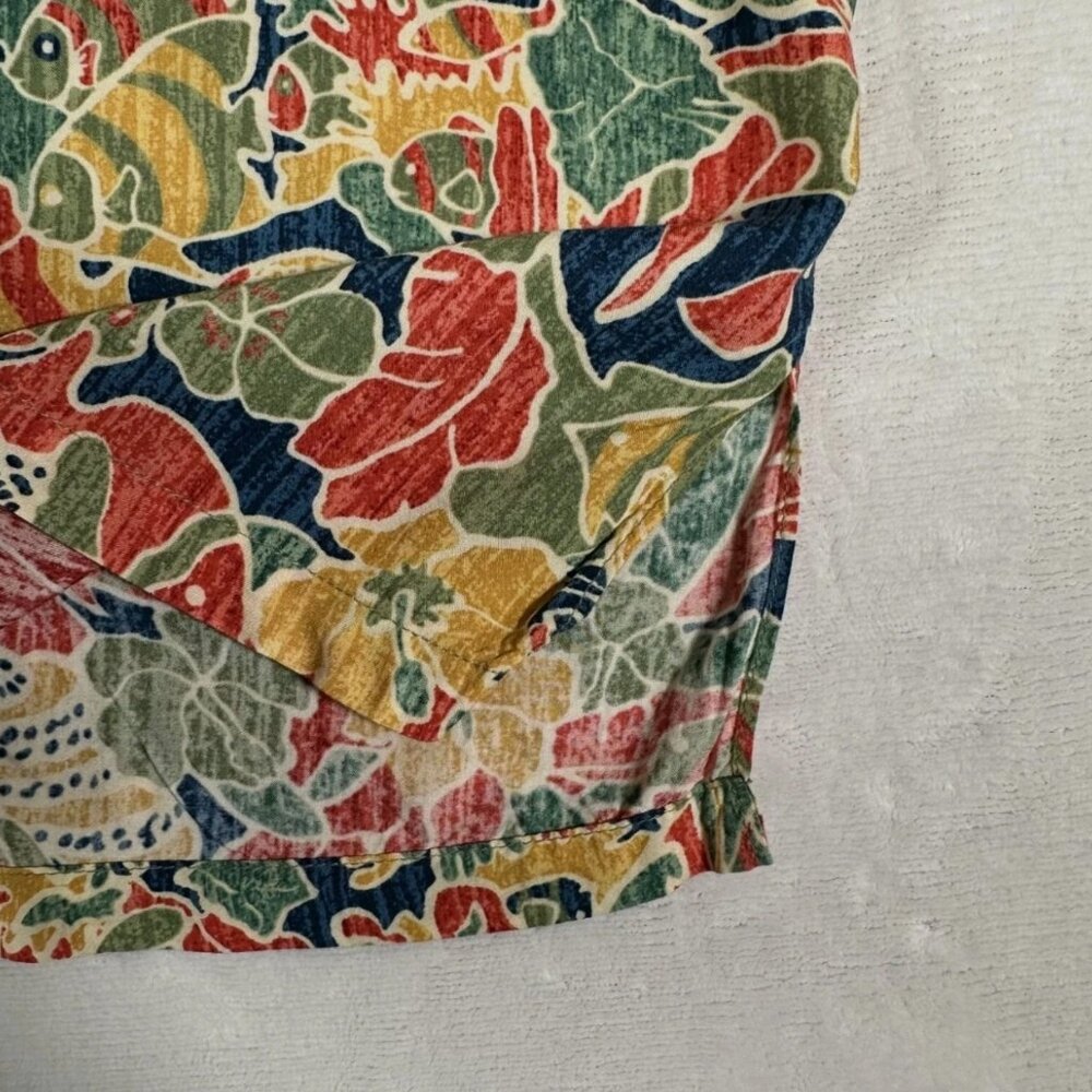 Disney Tori Richard Hawaiian Shirt Men Size M Short Sleeve Made in USA RARE EUC - Picture 8 of 9